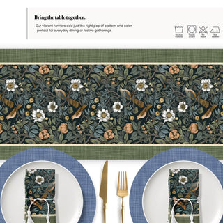 Enchanted Garden Table Runner