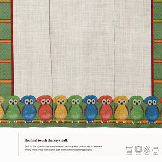 Owl Moss Napkin