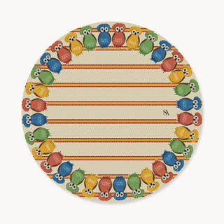 Owl Sand Charger Plate Cover