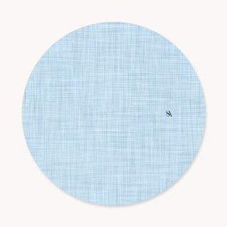 Sky Linen Charger Plate Cover