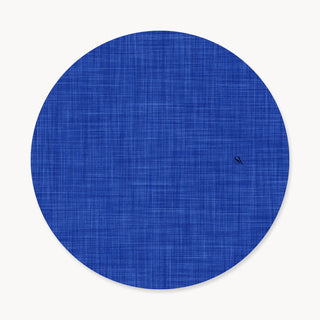 Ocean Depth Linen Charger Plate Cover