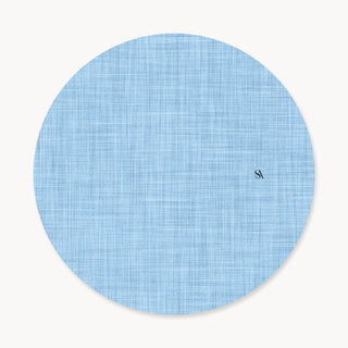 Frosted Lake Linen Charger Plate Cover