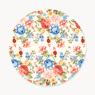 Country Blossom Charger Plate Cover