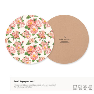 Carmelia Garden Charger Plate Cover