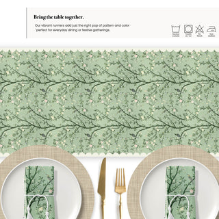 The Blooming Branch Table Runner