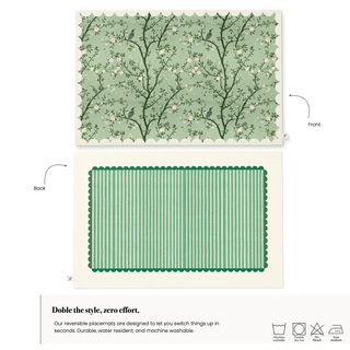 The Blooming Branch Reversible Placemat / Set 2