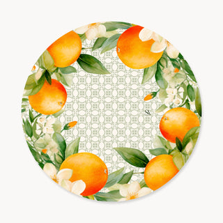 Valencia Orange Charger Plate Cover