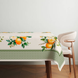 Valencia Orange Tablecloth