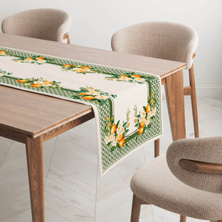 Valencia Orange Table Runner