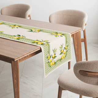 Sorrento Lemon Table Runner