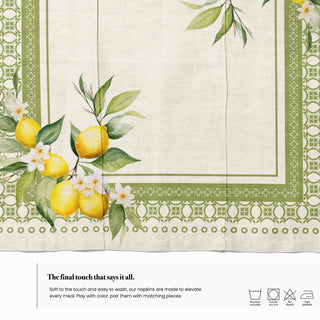 Sorrento Lemon Napkin