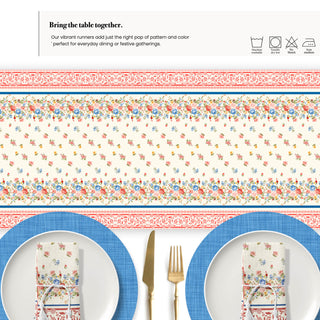 Country Blossom Table Runner