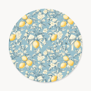 Provence Citrus Charger Plate Cover