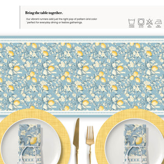 Provence Citrus Table Runner