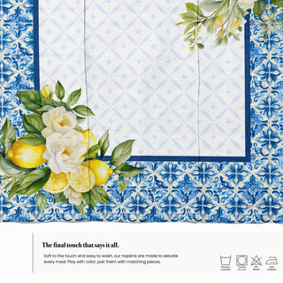Lemon Di Maiolica Napkin