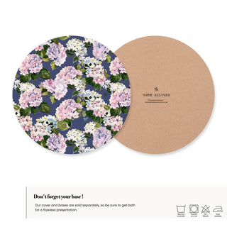 Hydrangea Haven Charger Plate Cover