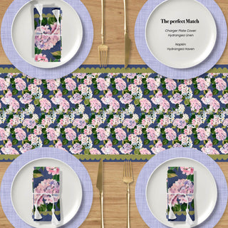 Hydrangea Haven Table Runner