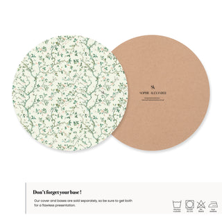 Whispers of Spring Charger Plate Cover