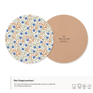 Wild Garden Charger Plate Cover
