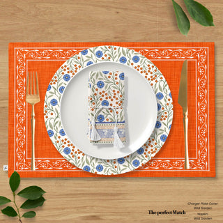 Wild Garden Reversible Placemat / Set 2