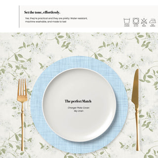 Soft Botanica Tablecloth