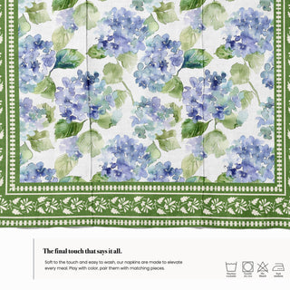 Hydrangea Haze Napkin