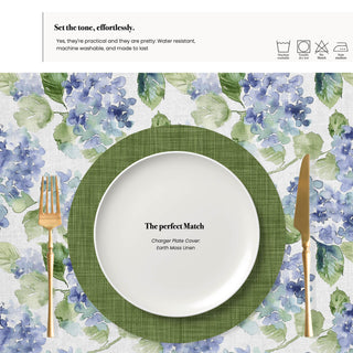 Hydrangea Haze Tablecloth