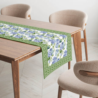 Hydrangea Haze Table Runner
