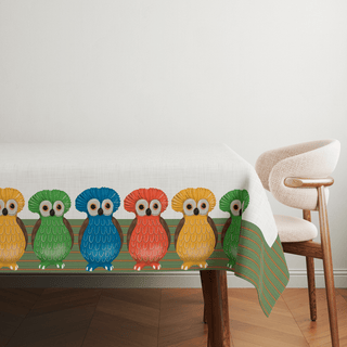 Owl Moss Tablecloth