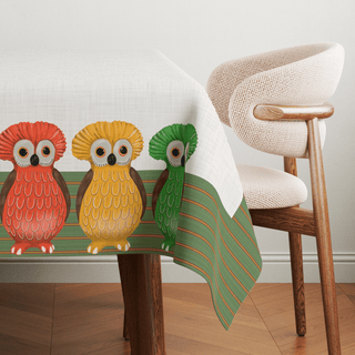 Owl Moss Tablecloth