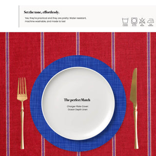 Atitlán Indigo Bay Tablecloth