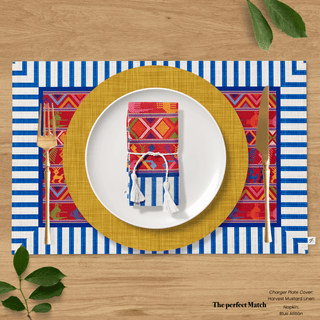 Atitlán Indigo Bay Reversible Placemat / Set 2