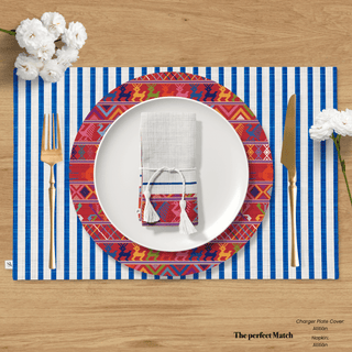 Atitlán Indigo Bay Reversible Placemat / Set 2