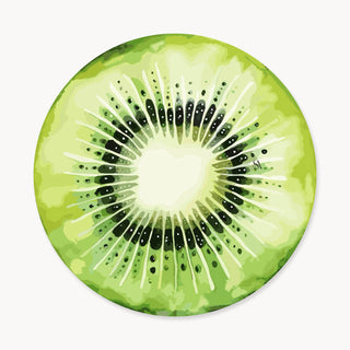 Kiwi Slice Charger Plate Cover