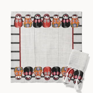 White Monkey Mask Napkin