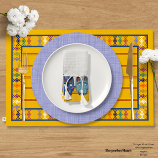 Tiger Mask Reversible Placemat / Set 2