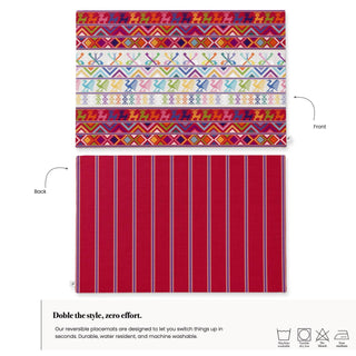 Atitlán Reversible Placemat / Set 2