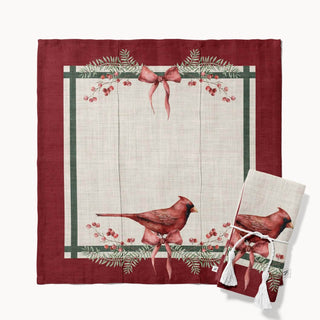 Cardinal Charm Napkin