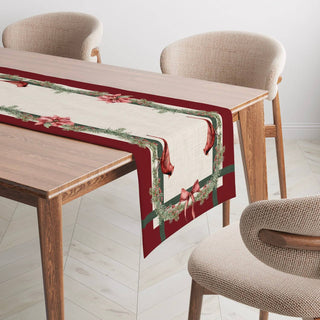 Cardinal Charm Table Runner