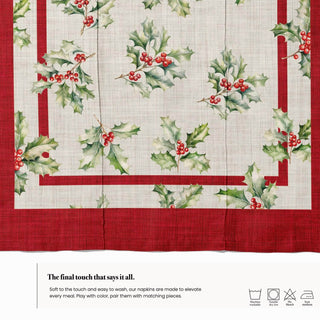 Holly Jolly Napkin