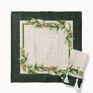 Evergreen Garland Grace Napkin
