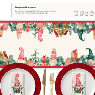 Gnome Magic Table Runner