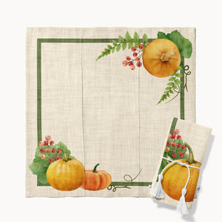 Pumpkin Harvest Napkin